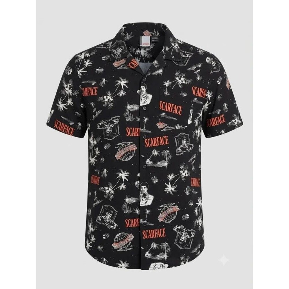 Scarface Men's Graphic Print Shirt